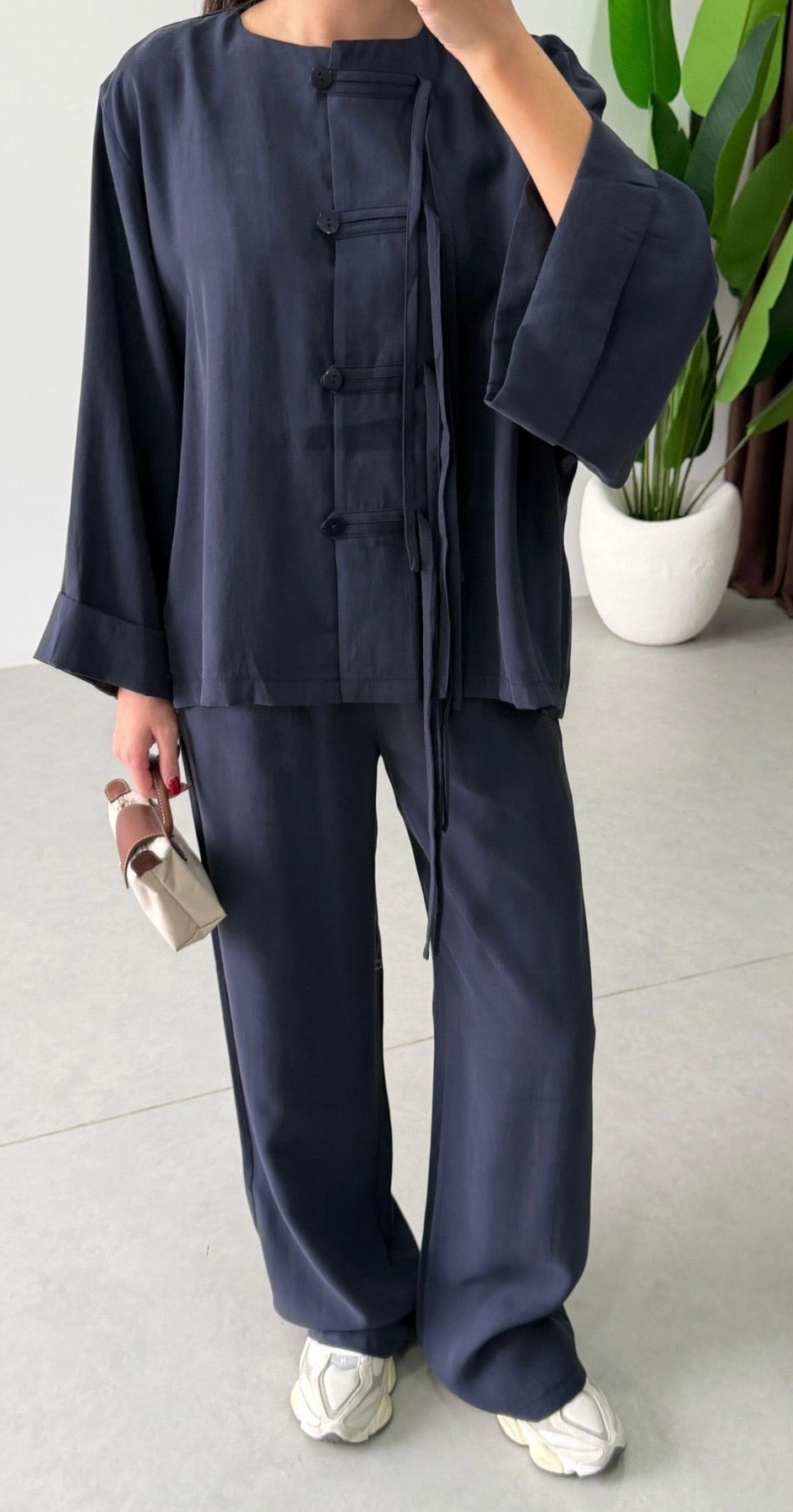 Ensemble fluide 2 pièces – Élégance minimaliste