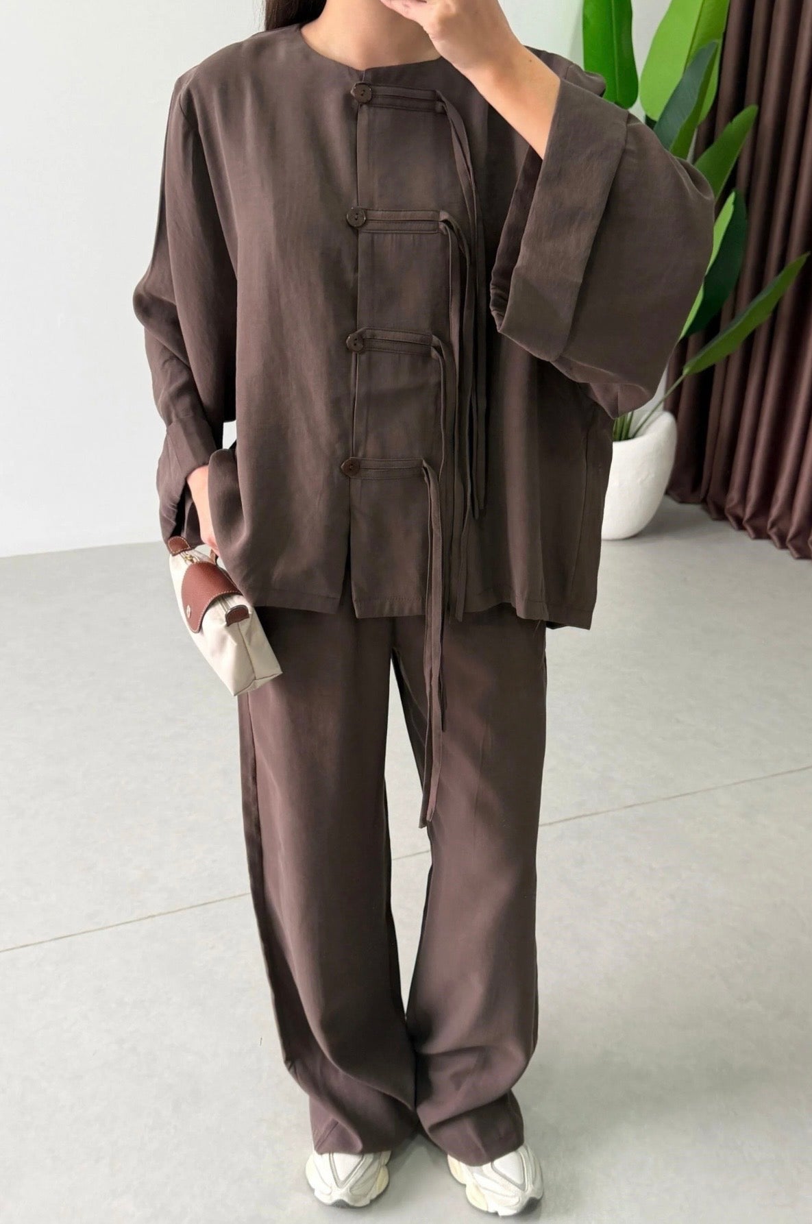 Ensemble fluide 2 pièces – Élégance minimaliste