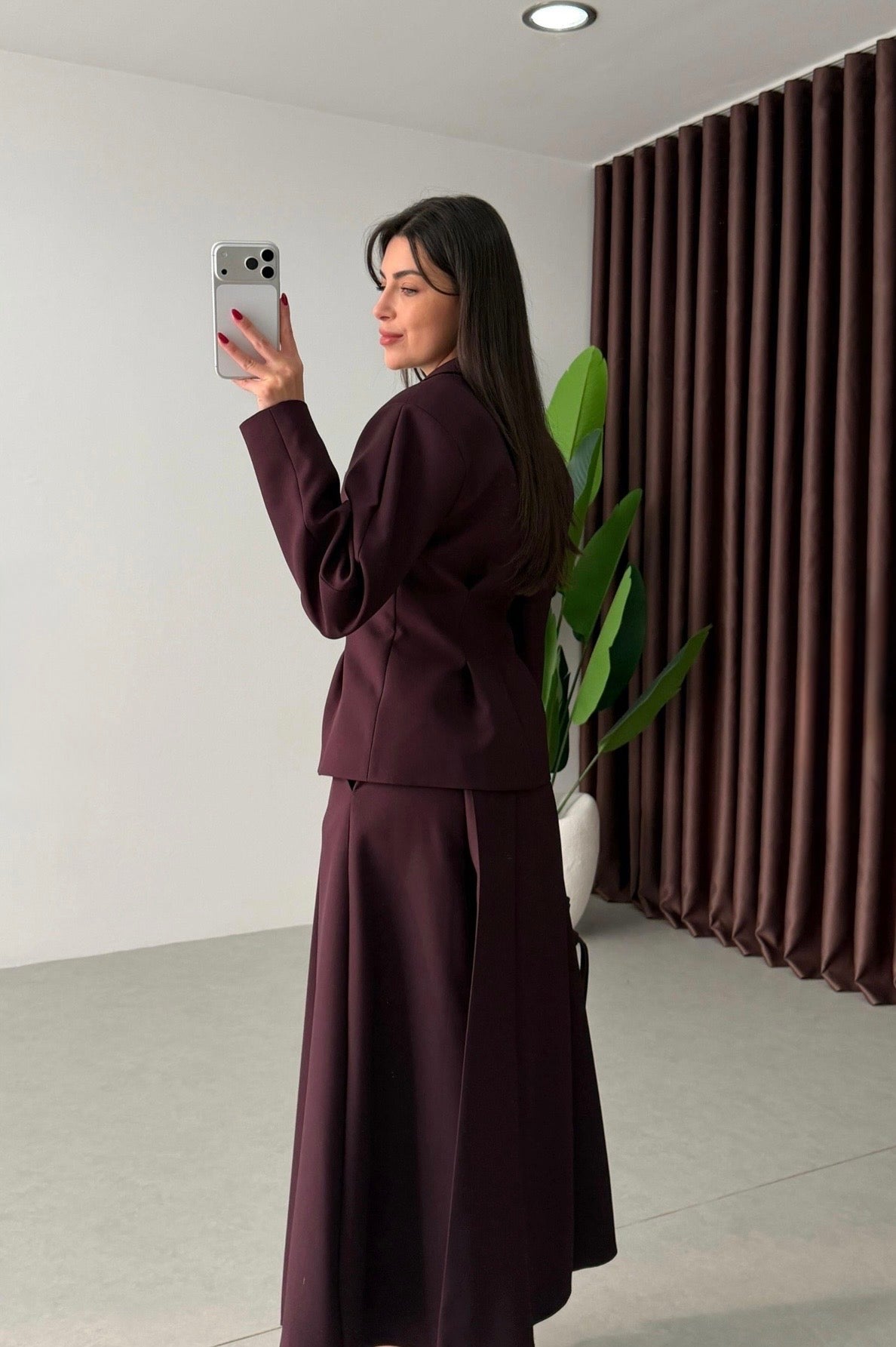 Ensemble blazer & jupe élégante