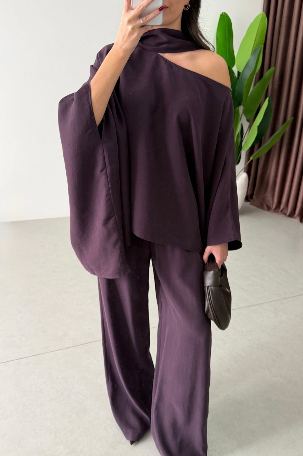 Ensemble fluide élégant (Haut + Pantalon)