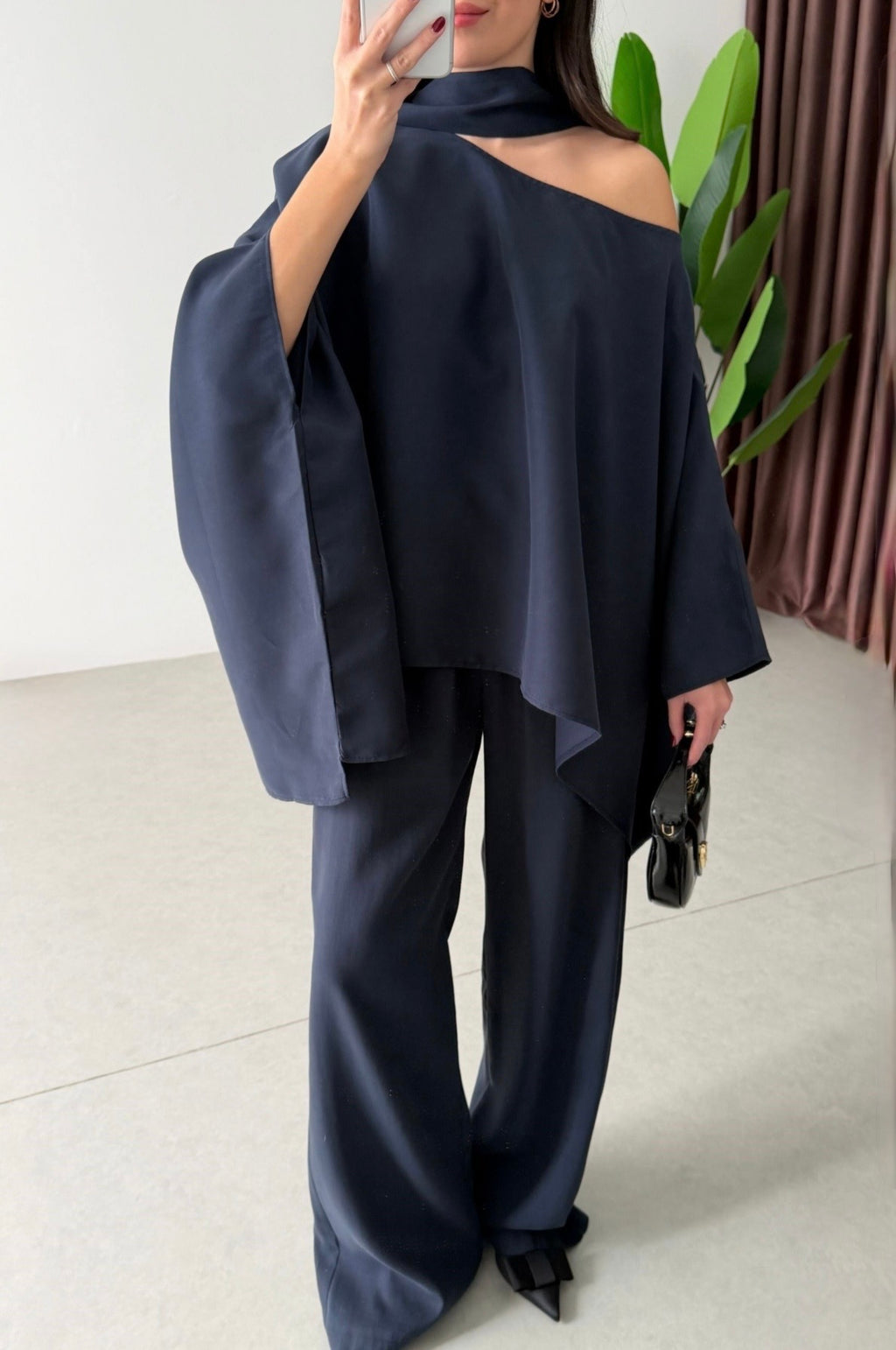 Ensemble fluide élégant (Haut + Pantalon)