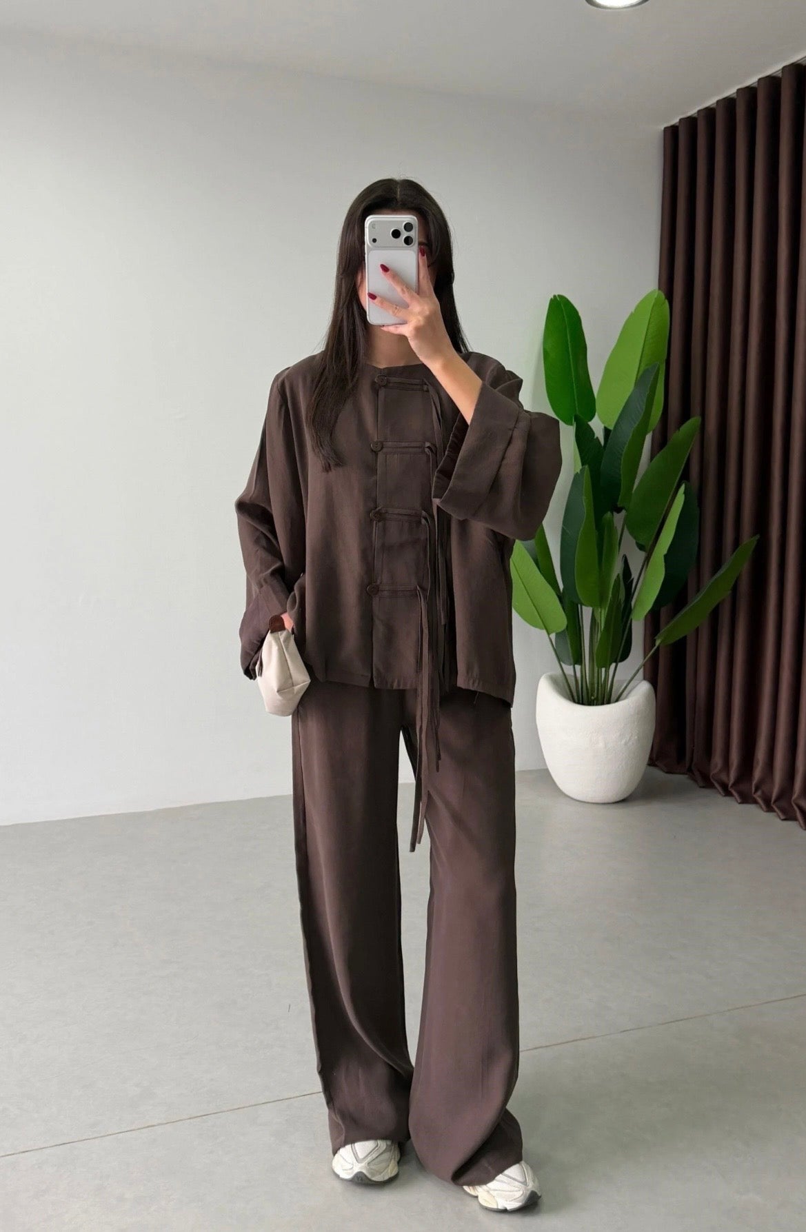 Ensemble fluide 2 pièces – Élégance minimaliste