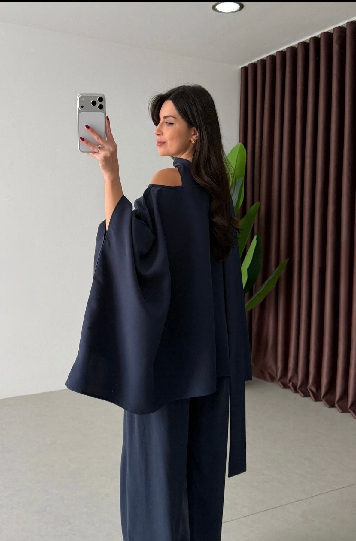 Ensemble fluide élégant (Haut + Pantalon)