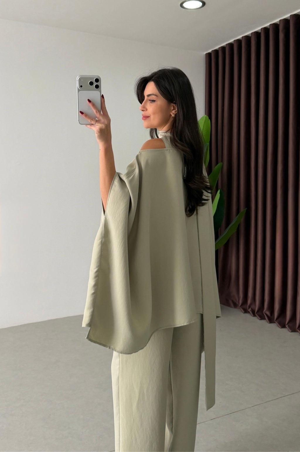 Ensemble fluide élégant (Haut + Pantalon)